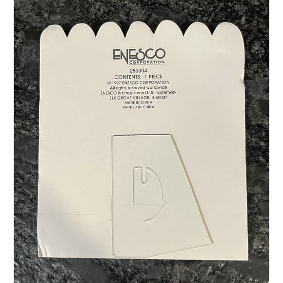 Enesco Moose Creek Crossing Light’N Up Cardboard Display Stand 1997 #283304 - Picture 3 of 3